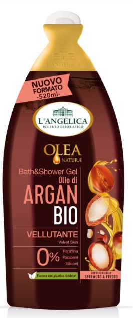 L' Angelica Bagnodoccia Olea Olio di Argan Bio 520ml